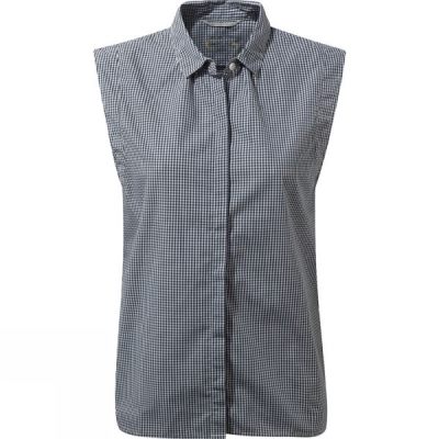 Camisa Craghoppers Esta Sleeveless Mujer - Gris Oscuro - Chile QPL532679